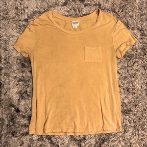 Mossimo Yellow Pocket Tee
